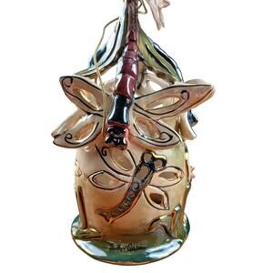 ​Blue Sky Heather Goldminc Dragonfly Fairy House / Maison de Fée Libellules 2002